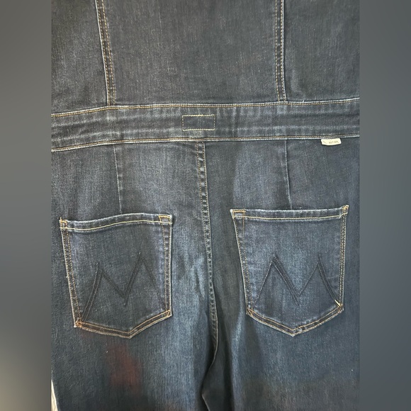 NWOT Mother The Pocket Hustler Denim Overall in Up Your Alley 32 - Picture 5 of 12